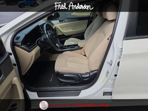 Hyper White 2018 Hyundai SONATA Hybrid SE