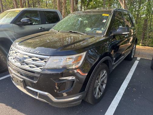 SHADOW BLACK 2018 Ford Explorer Limited