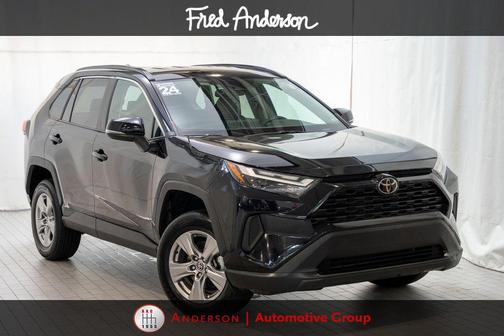 Midnight Black Metallic 2024 Toyota RAV4 XLE