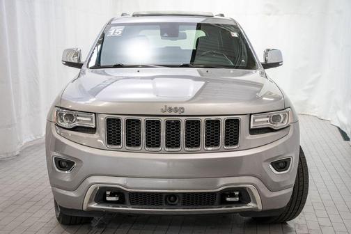 Billet Silver Metallic Clearcoat 2015 Jeep Grand Cherokee Overland