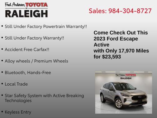 2023 Ford Escape Active