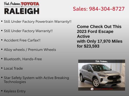 2023 Ford Escape Active