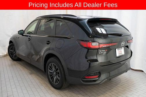Jet Black Mica 2025 Mazda CX-70 3.3 Turbo Preferred Package