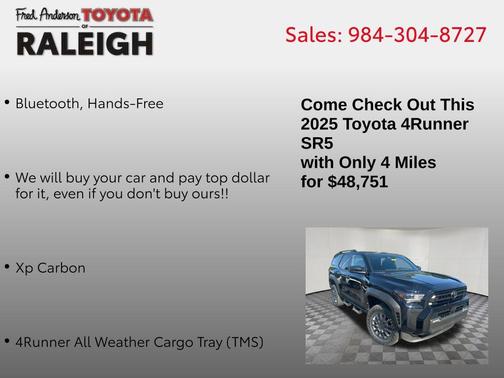 2025 Toyota 4Runner SR5
