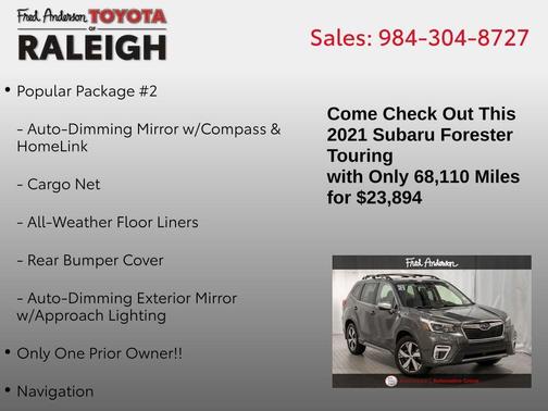 2021 Subaru Forester Touring