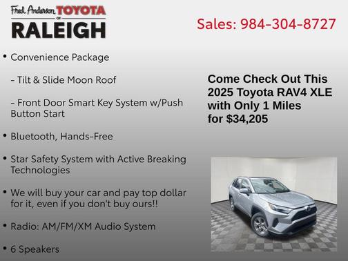 2025 Toyota RAV4 XLE