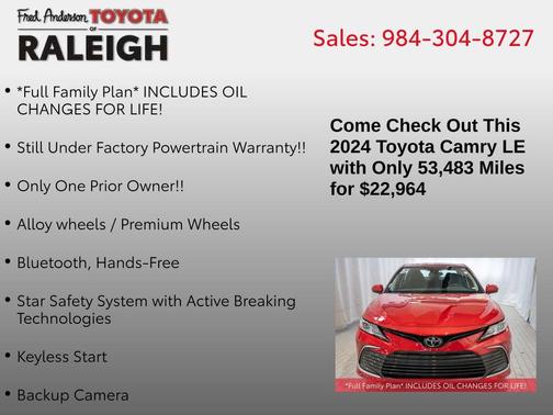 2024 Toyota Camry LE