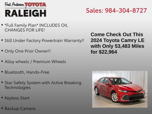 2024 Toyota Camry LE