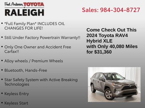 2024 Toyota RAV4 Hybrid XLE