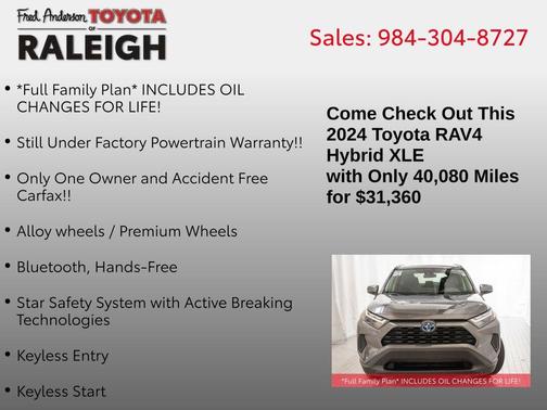 2024 Toyota RAV4 Hybrid XLE