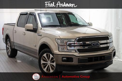 WHITE GOLD 2018 Ford F-150 King Ranch