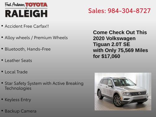 2020 Volkswagen Tiguan 2.0T SE