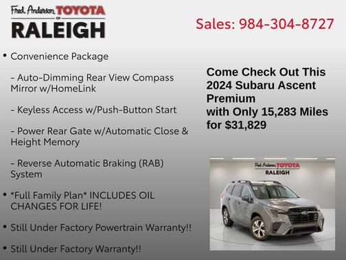 2024 Subaru Ascent Premium 7-Passenger