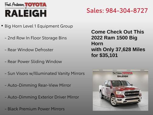 2022 RAM 1500 Big Horn/Lone Star