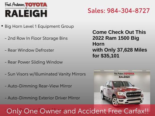 2022 RAM 1500 Big Horn/Lone Star