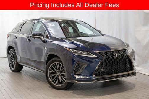 Nightfall Mica 2022 Lexus RX 350 F SPORT Handling