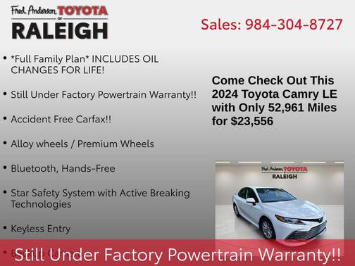 2024 Toyota Camry LE