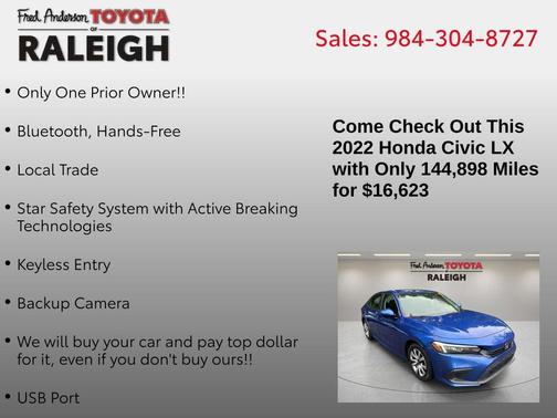 2022 Honda Civic LX