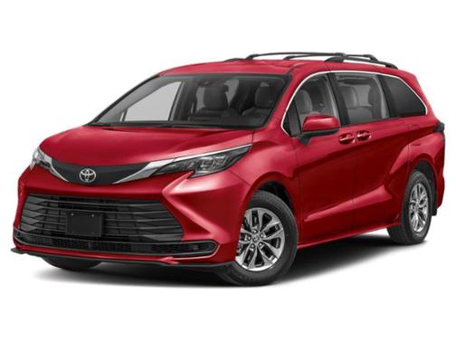 Ruby Flare Pearl 2026 Toyota Sienna LE