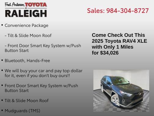 2025 Toyota RAV4 XLE