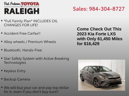 2023 Kia Forte LXS