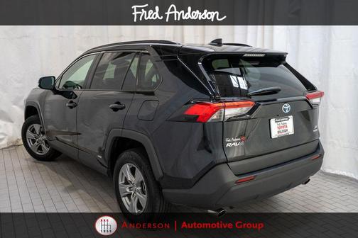 Midnight Black Metallic 2024 Toyota RAV4 Hybrid XLE