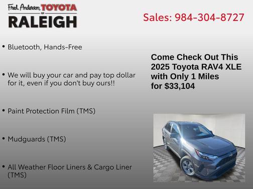 2025 Toyota RAV4 XLE