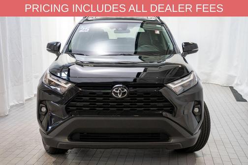 Midnight Black Metallic 2025 Toyota RAV4 XLE Premium