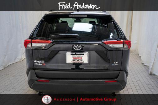 Midnight Black Metallic 2025 Toyota RAV4 Hybrid SE
