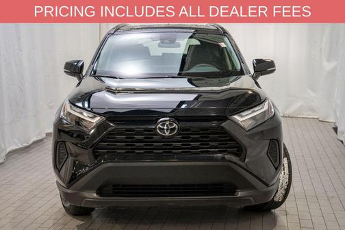 Midnight Black Metallic 2025 Toyota RAV4 Hybrid SE