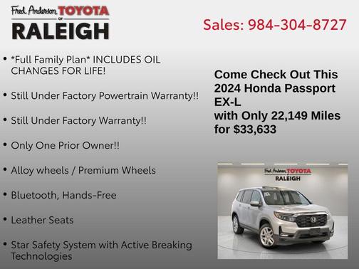 2024 Honda Passport AWD EX-L