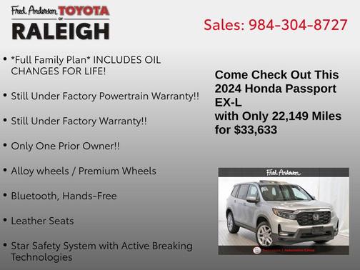 2024 Honda Passport AWD EX-L