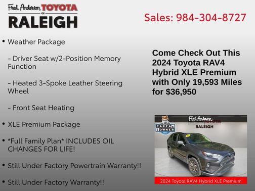 2024 Toyota RAV4 Hybrid XLE Premium
