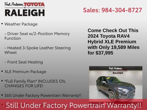 2024 Toyota RAV4 Hybrid XLE Premium