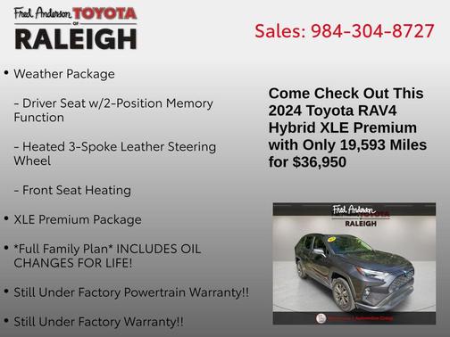 2024 Toyota RAV4 Hybrid XLE Premium