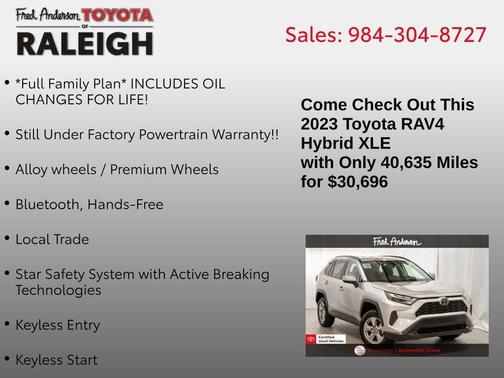 2023 Toyota RAV4 Hybrid XLE