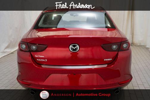 Soul Red Crystal Metallic 2025 Mazda Mazda3 2.5 S Select Sport