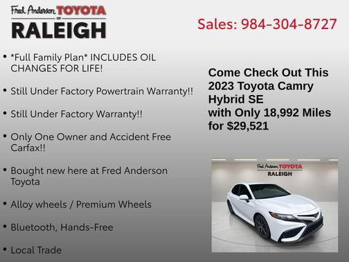 2023 Toyota Camry SE