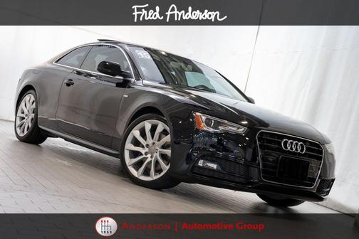 Brilliant Black 2015 Audi A5 2.0T Premium Plus