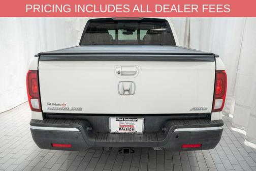 White Diamond Pearl 2019 Honda Ridgeline RTL-E