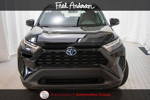 Midnight Black Metallic 2024 Toyota RAV4 Hybrid XLE