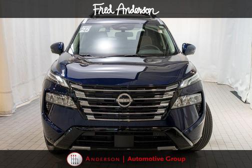 Deep Ocean Blue Pearl 2025 Nissan Rogue Platinum