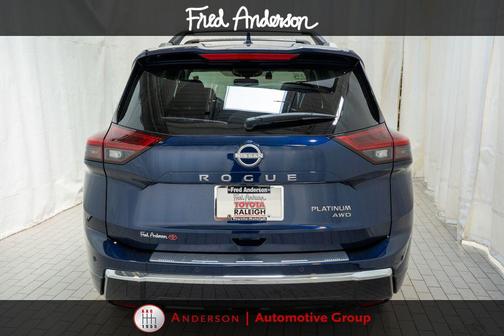 Deep Ocean Blue Pearl 2025 Nissan Rogue Platinum