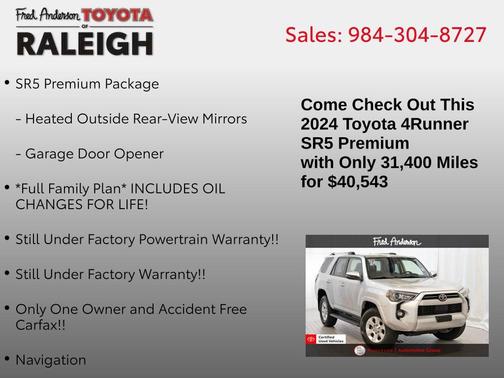 2024 Toyota 4Runner SR5 Premium