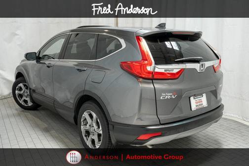 Lunar Silver Metallic 2017 Honda CR-V EX-L