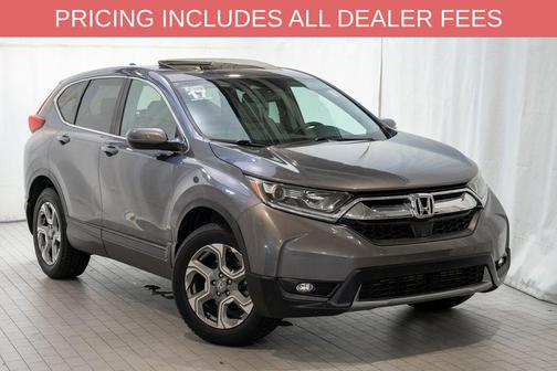 Lunar Silver Metallic 2017 Honda CR-V EX-L