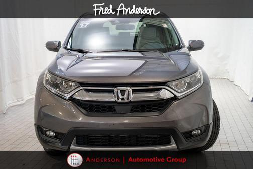 Lunar Silver Metallic 2017 Honda CR-V EX-L