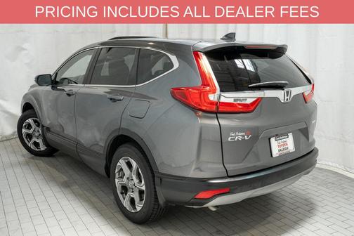 Lunar Silver Metallic 2017 Honda CR-V EX-L