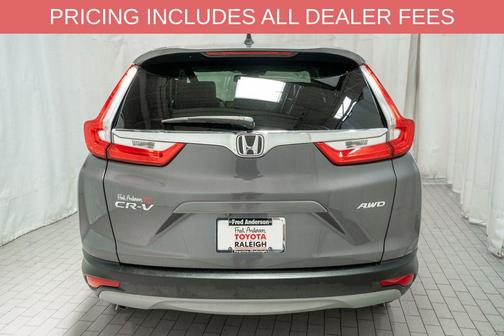 Lunar Silver Metallic 2017 Honda CR-V EX-L