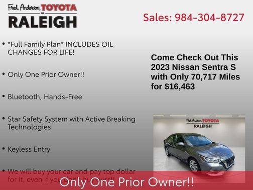 2023 Nissan Sentra S